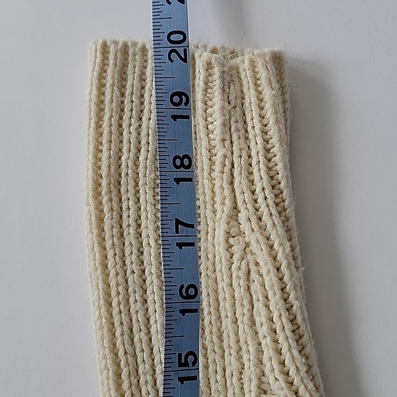 G.H. Bass & Co Fisherman Sweater Cable Knit Cowl NeckPullover High-Low USA S - Picture 16 of 16